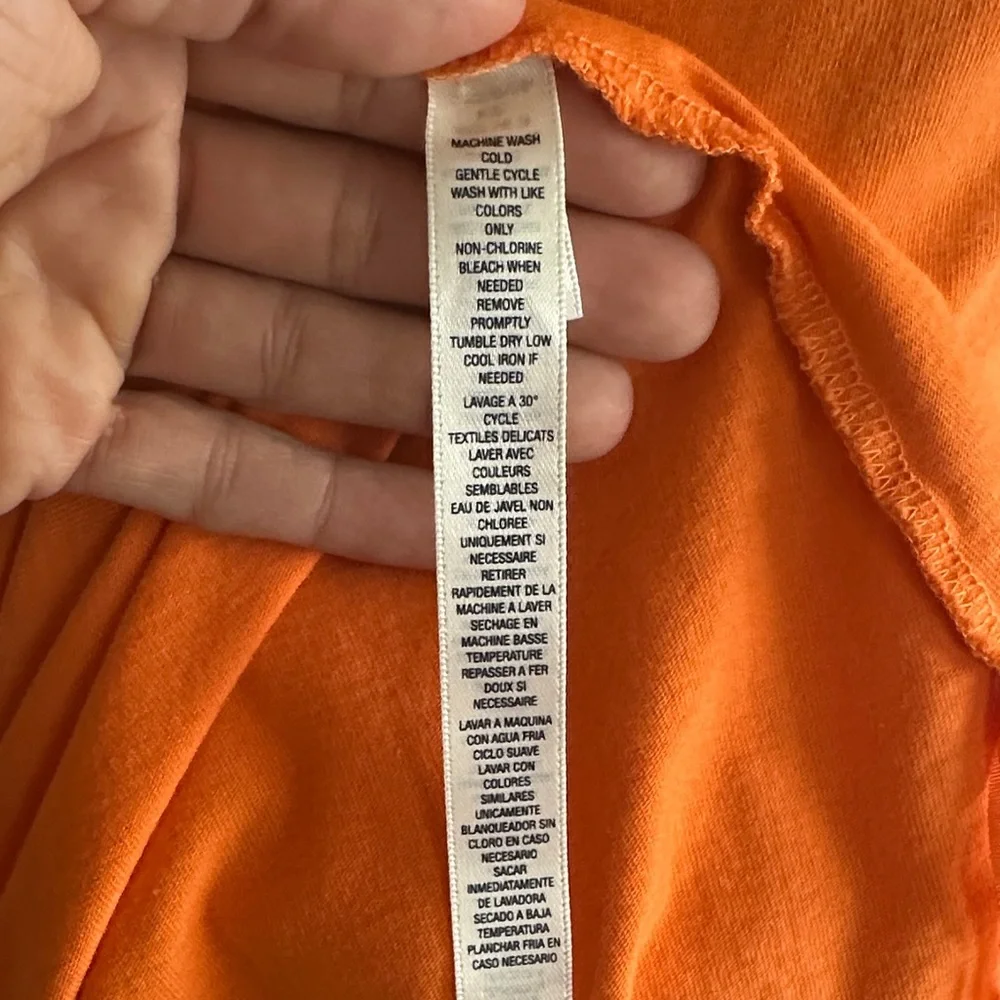 Ralph Lauren Rugby Halter Maxi Dress in Bright Orange, Med - Picture 7 of 9
